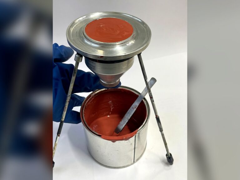Измерение условной вязкости лакокрасочного материала