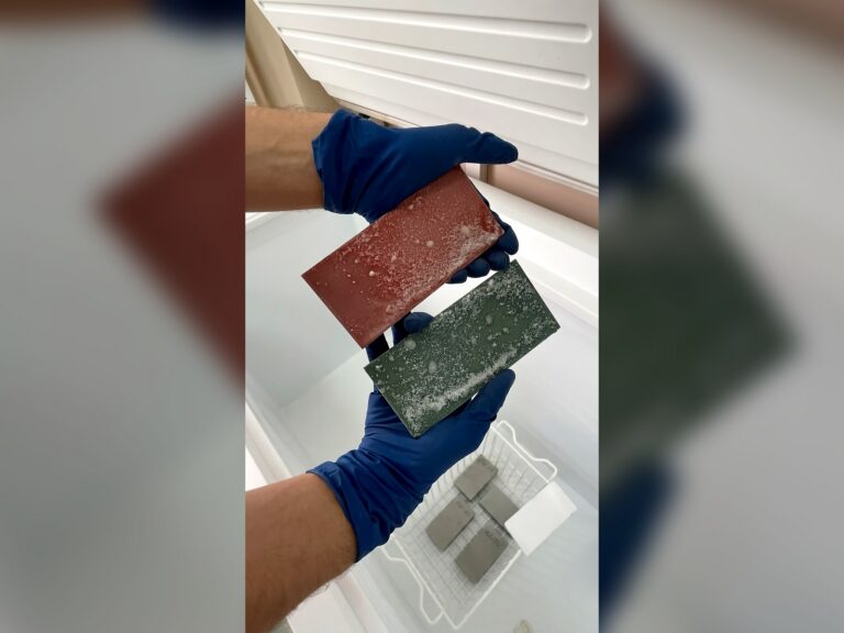 Оценка образцов после испытаний в морозильной камере